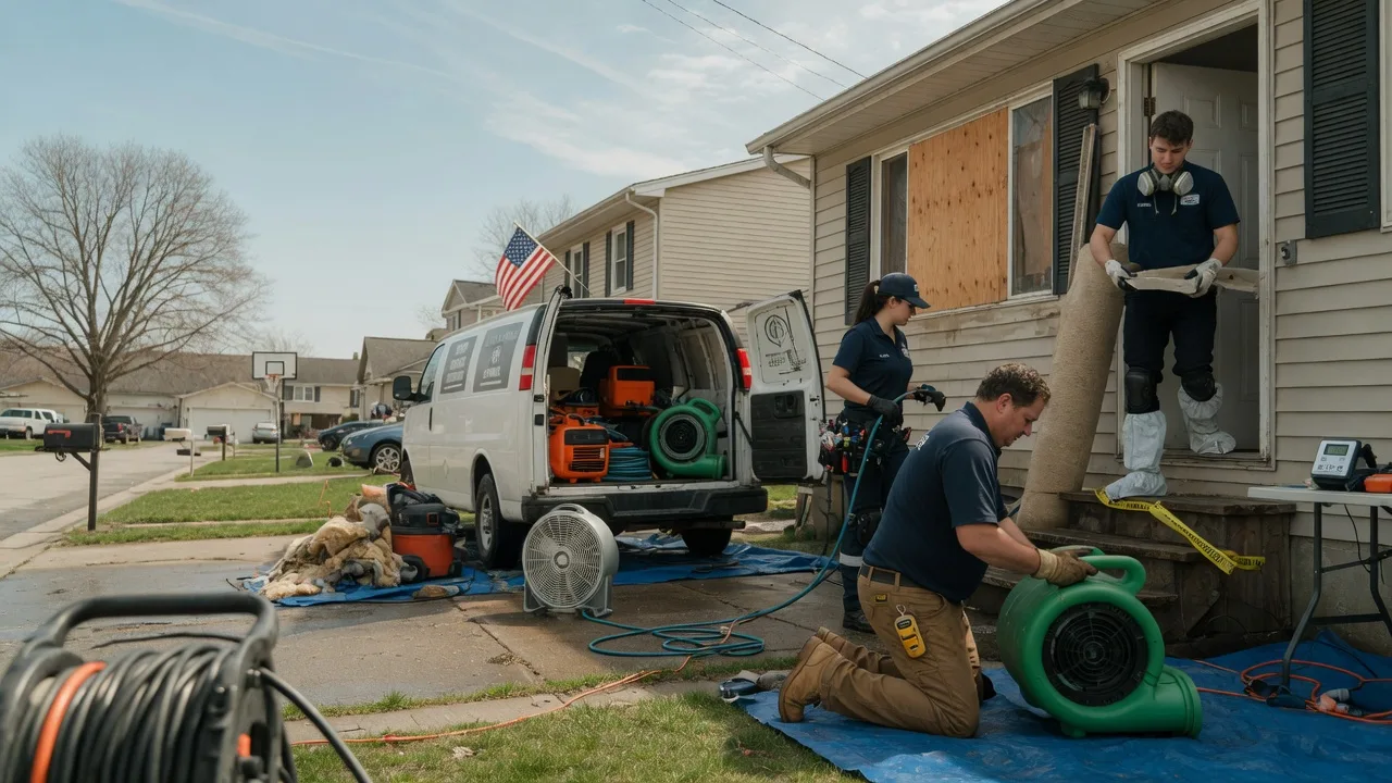 Water Damage Restoration in Put In Bay, OH near me